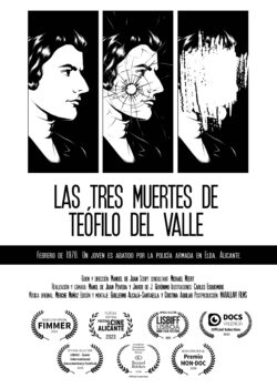 Cartel Teófilo del Valle 7 laureles